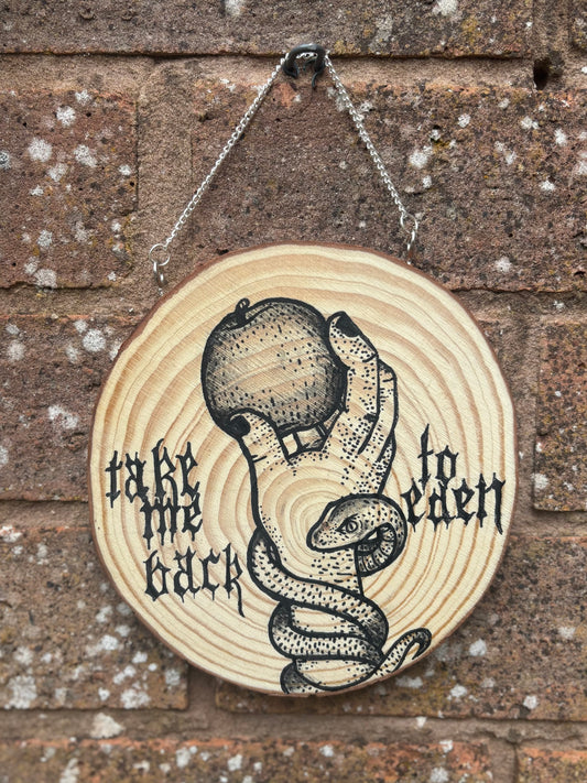 Painted Wood Hanging