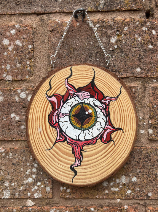 Painted Wood Hanging