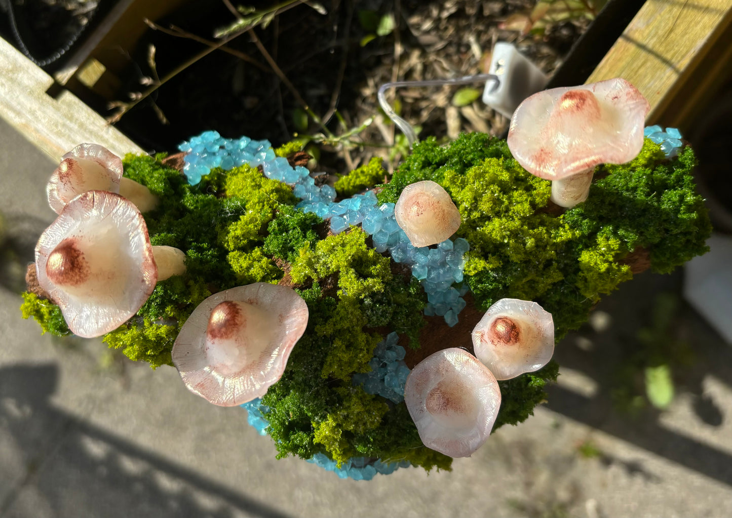 Fairy Light Mushroom Decor