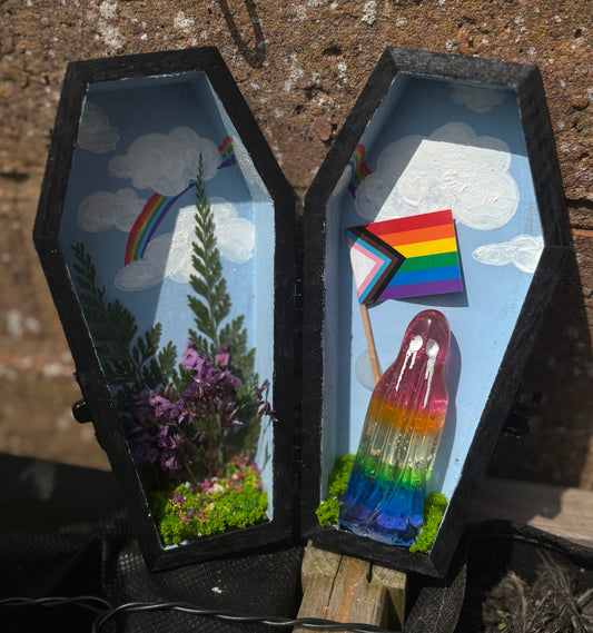 PRIDE coffin