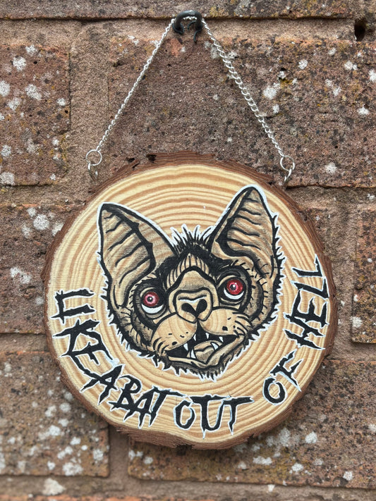 Painted Wood Hanging