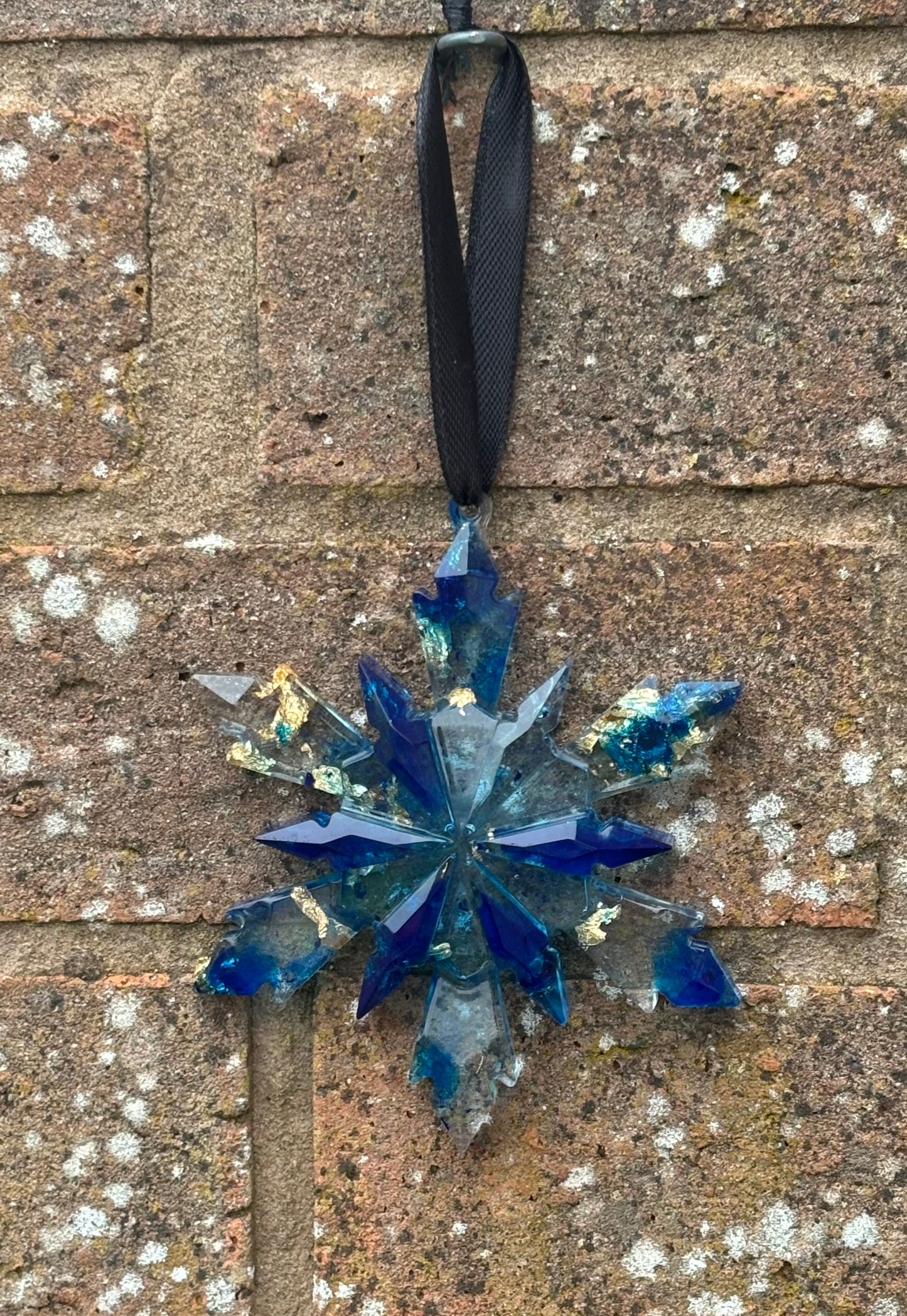 Resin Snowflake Bauble