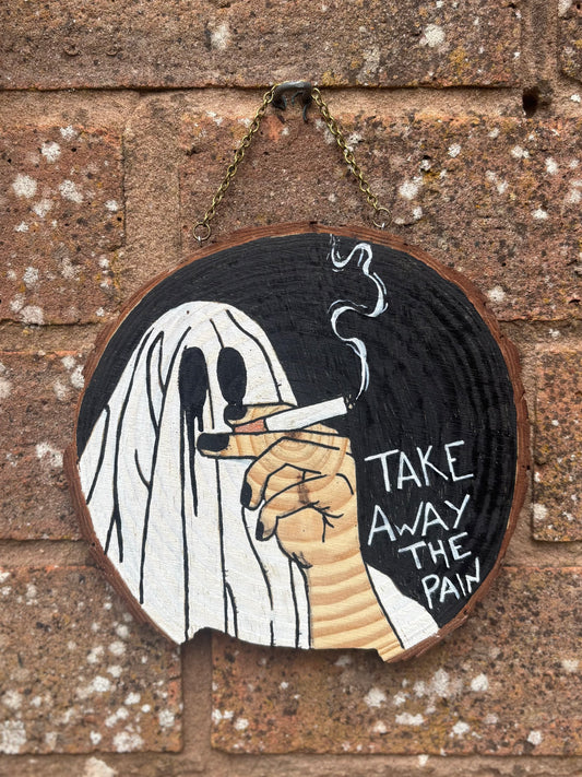 Painted Wood Hanging