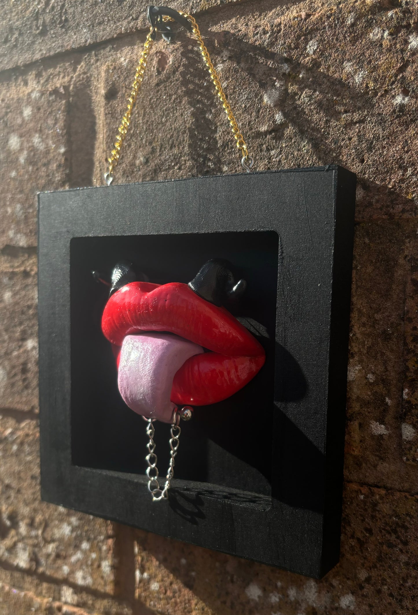 Clay Lip Wall Hanging