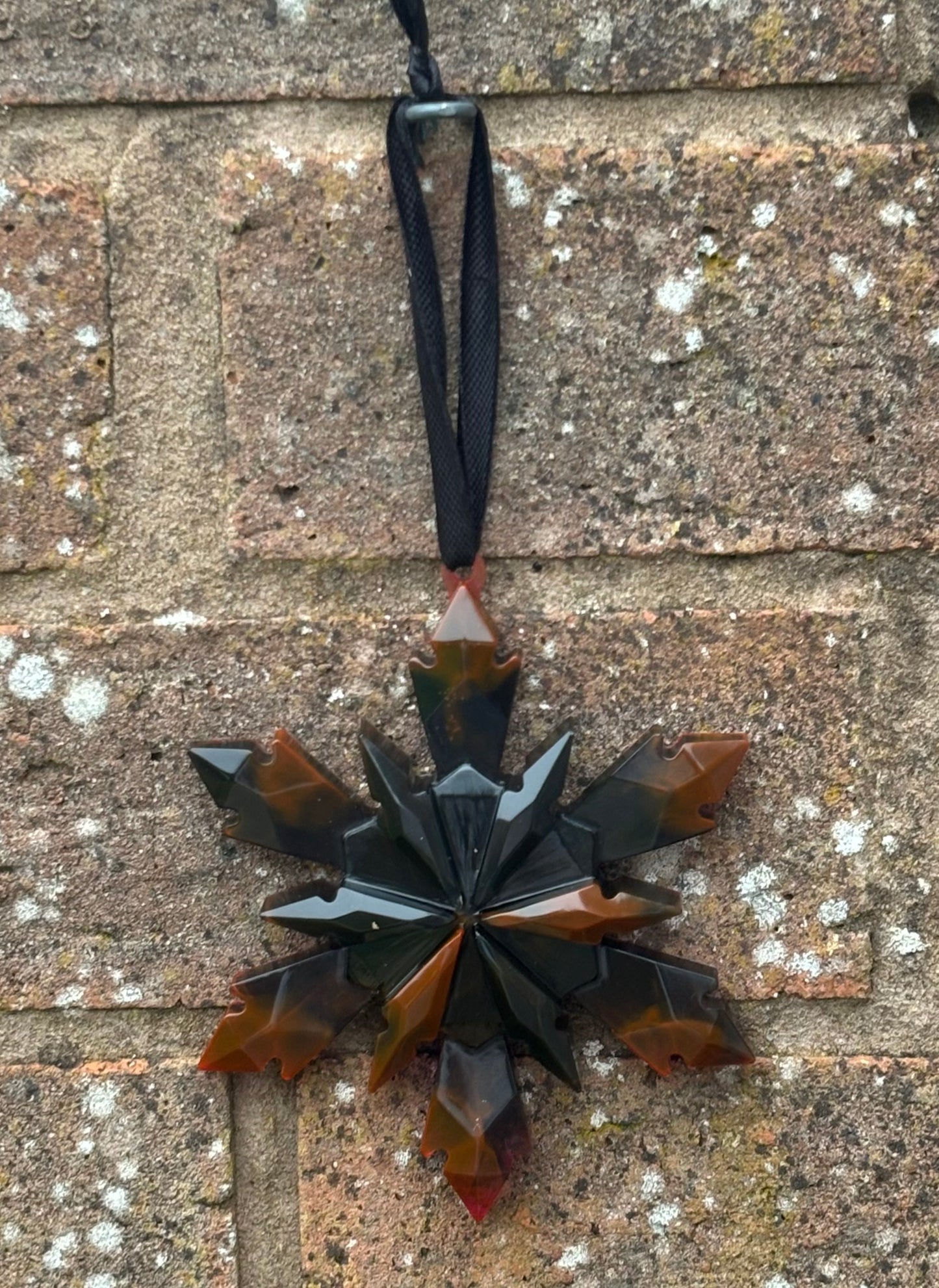 Resin Snowflake Bauble