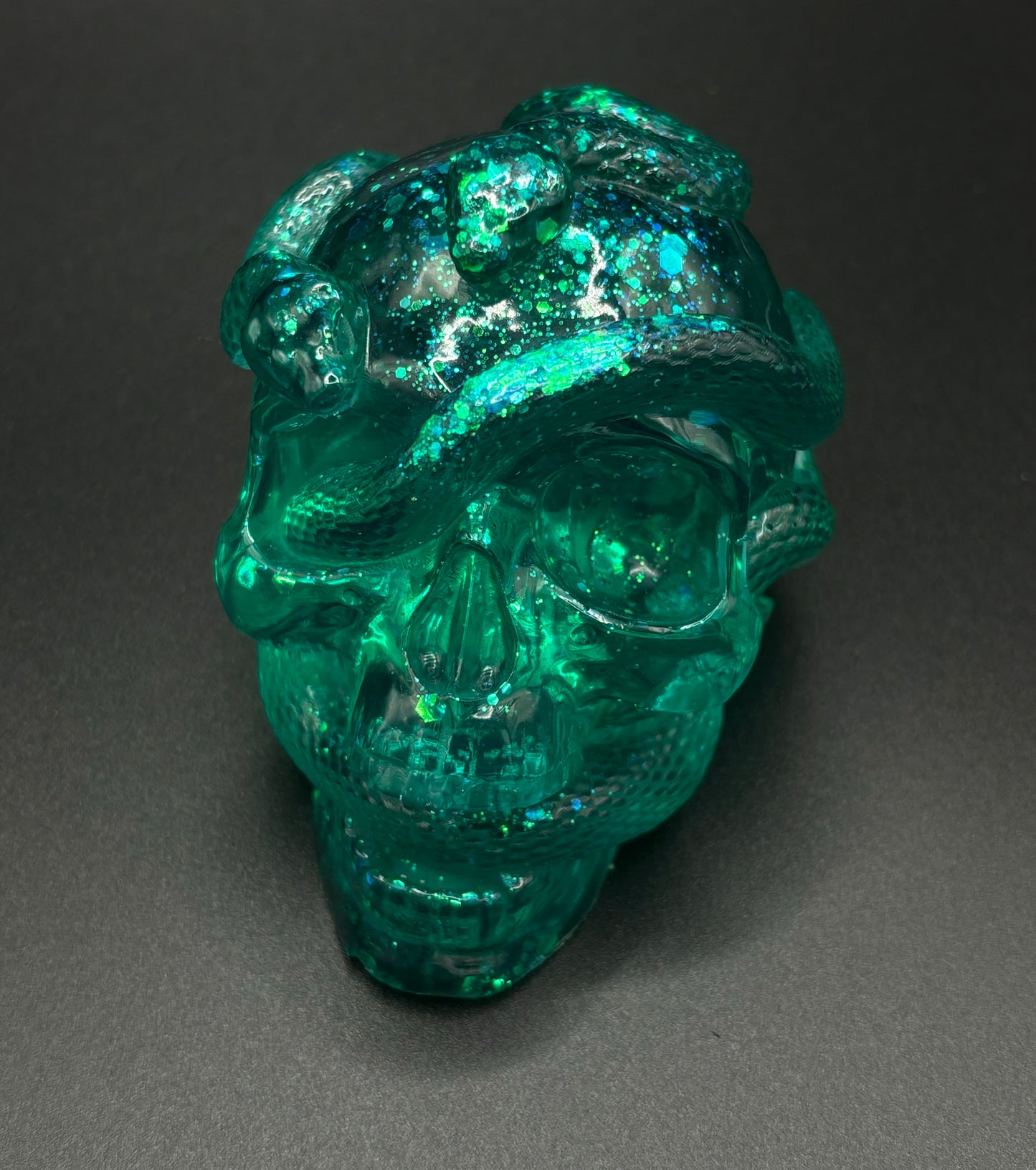 Resin Snake Skull