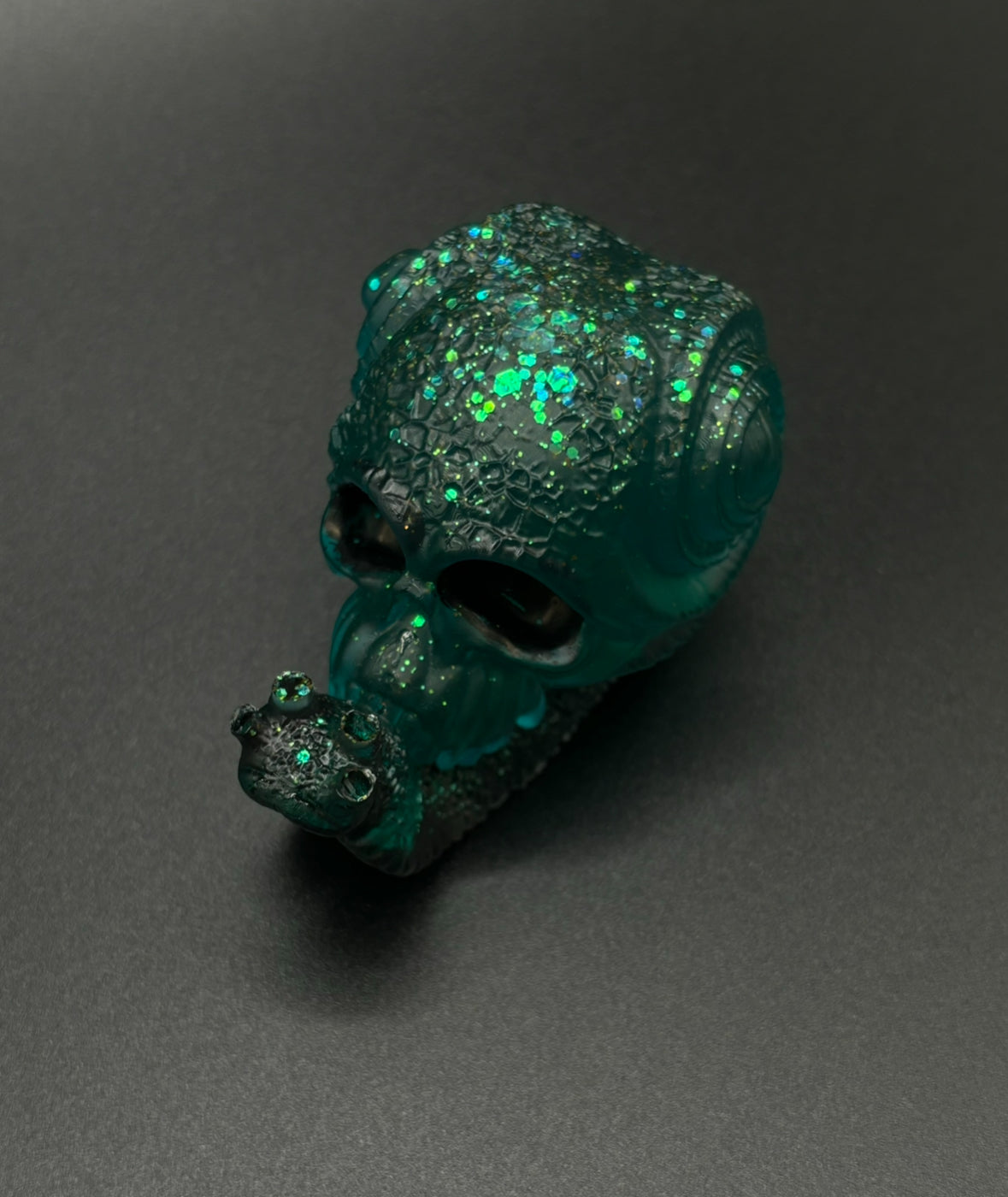 Resin Snail Skull