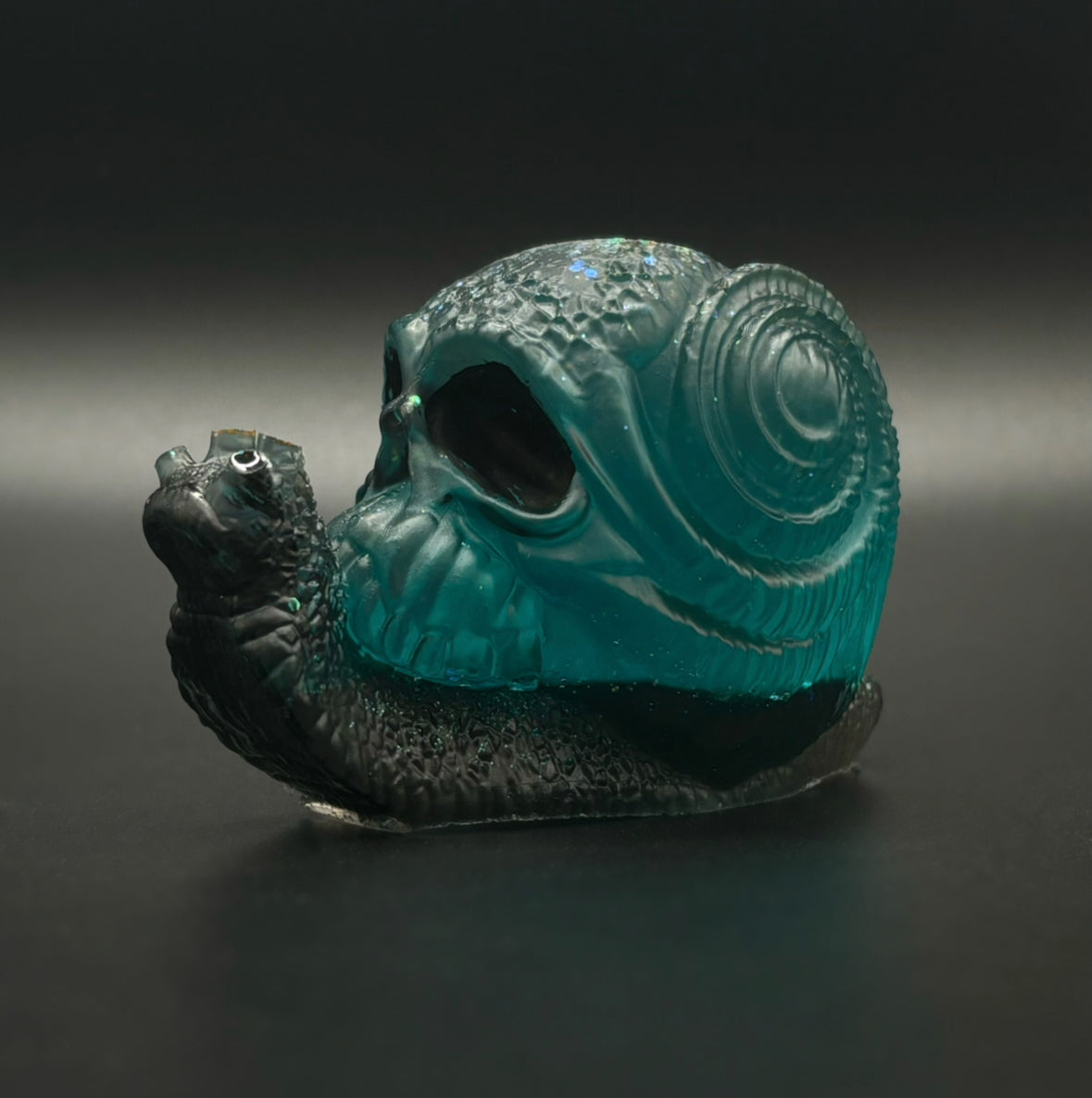 Resin Snail Skull