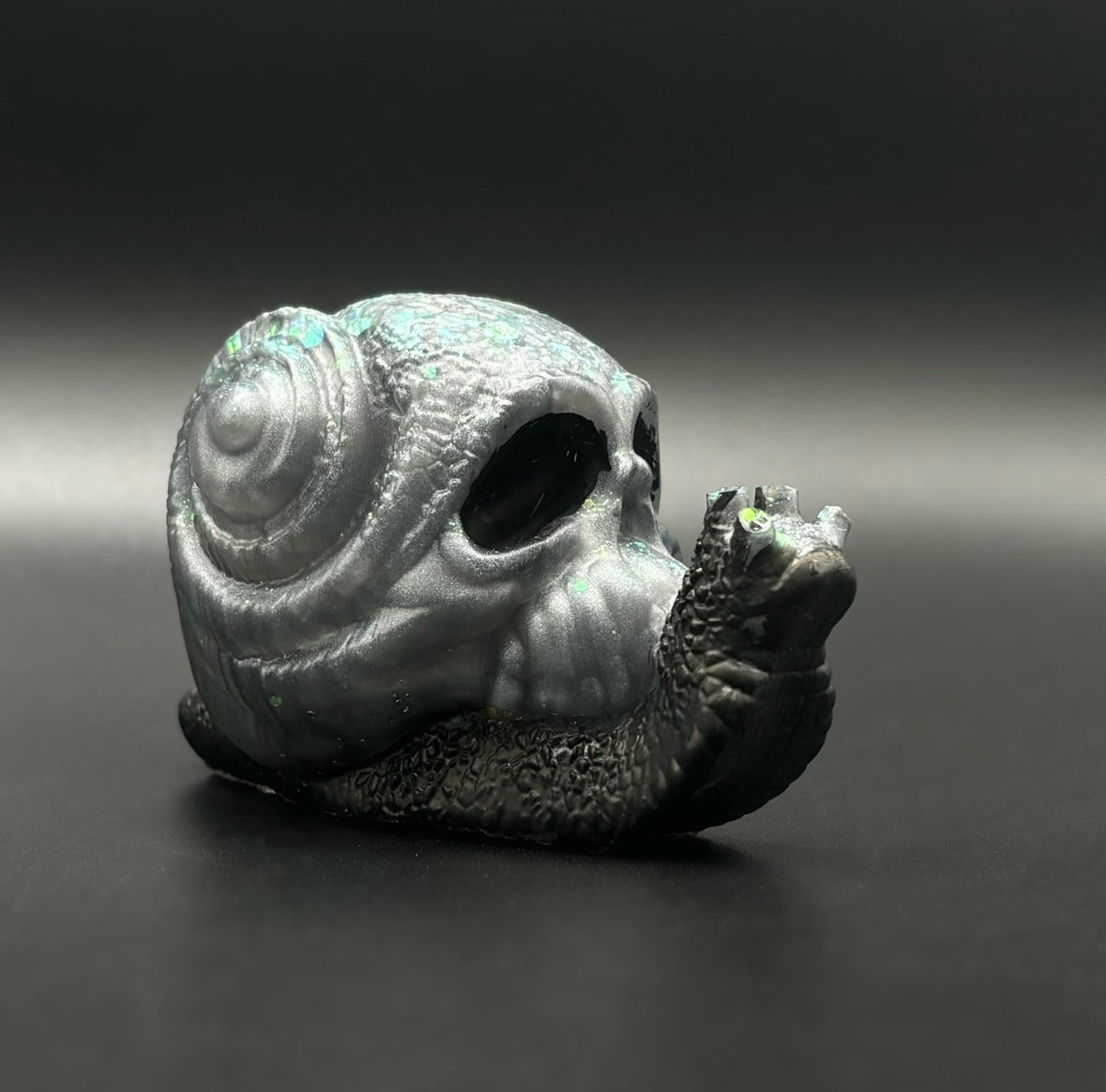 Resin Snail Skull