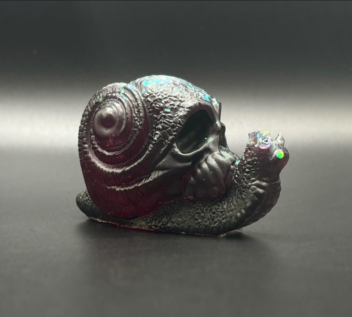 Resin Snail Skull