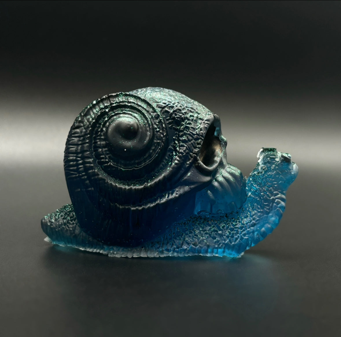 Resin Snail Skull