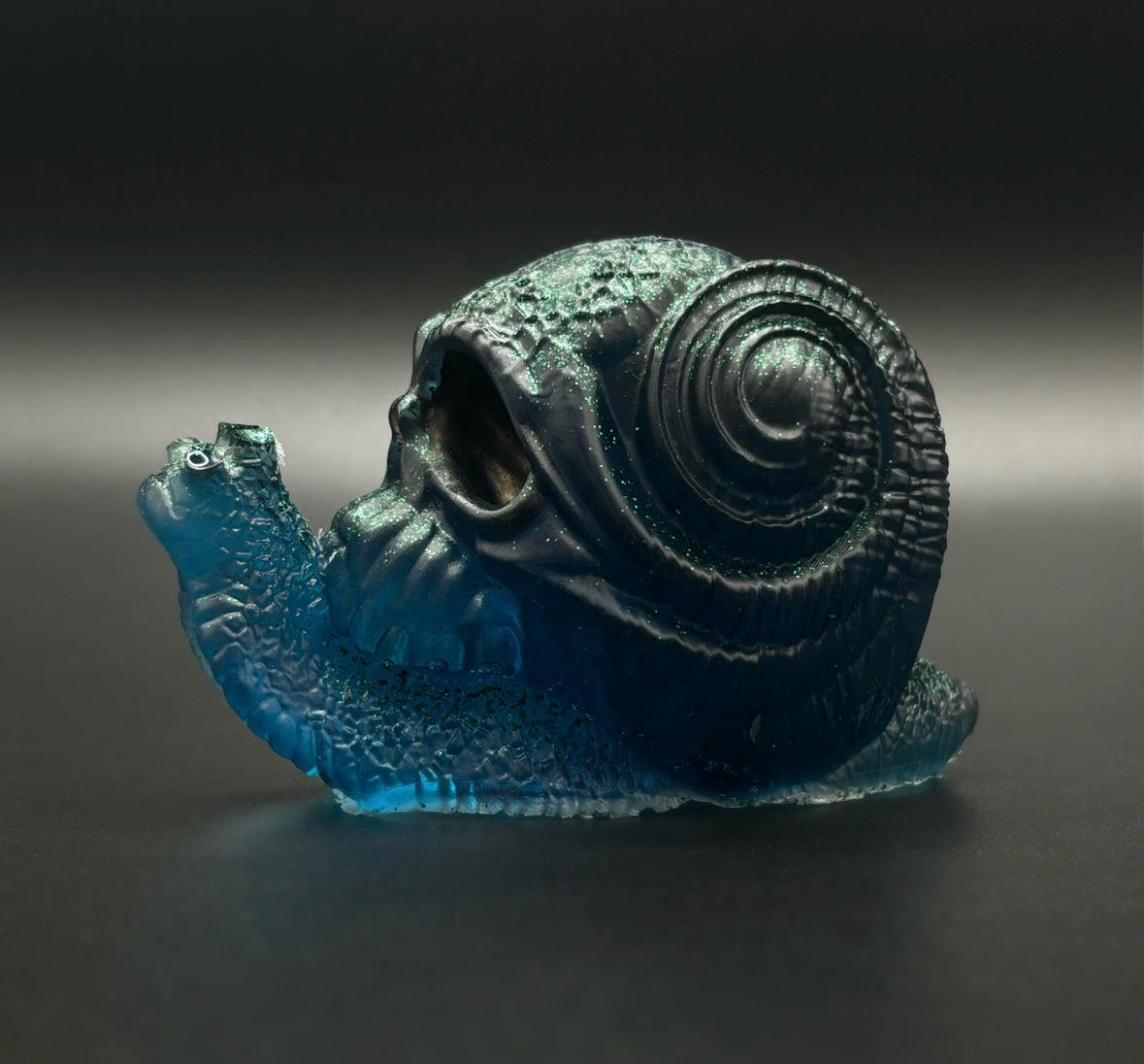 Resin Snail Skull