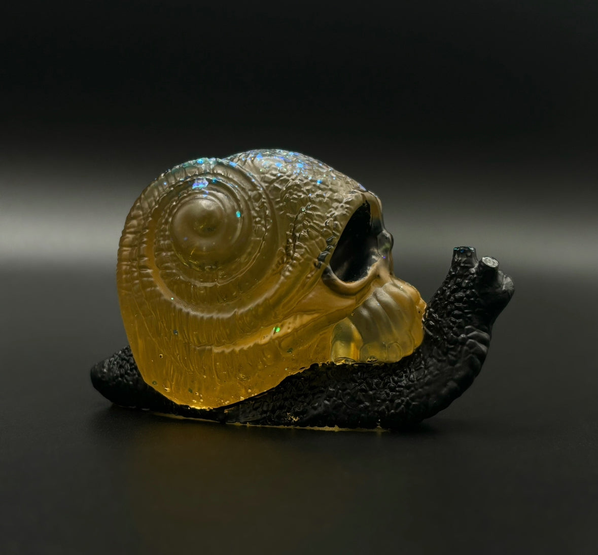 Resin Snail Skull