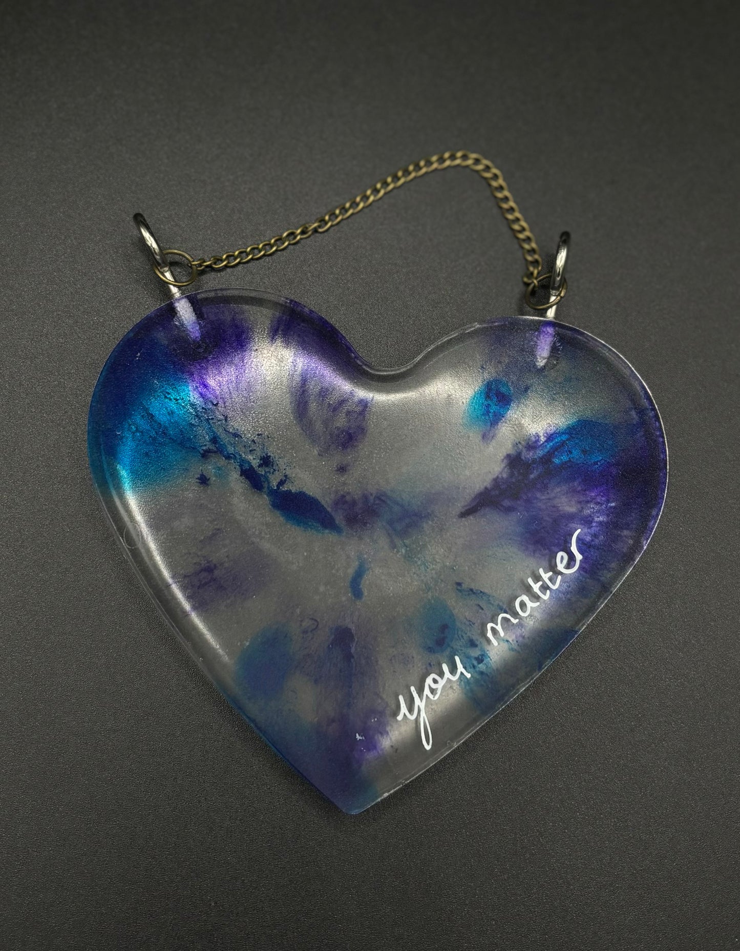 Resin Heart Small