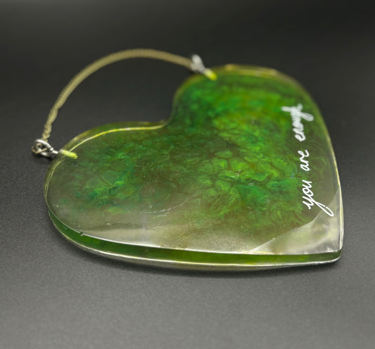 Resin Heart Medium