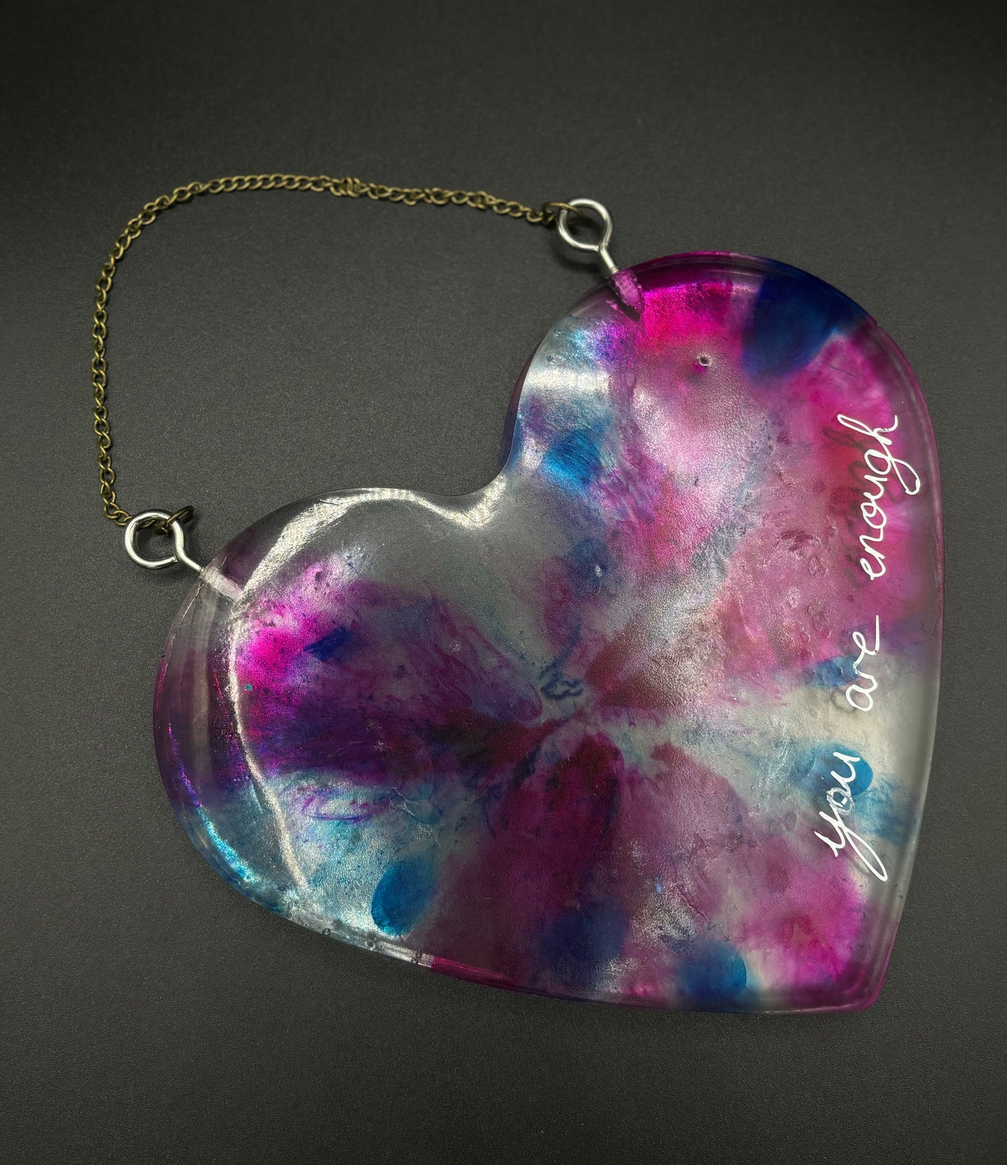 Resin Heart Medium