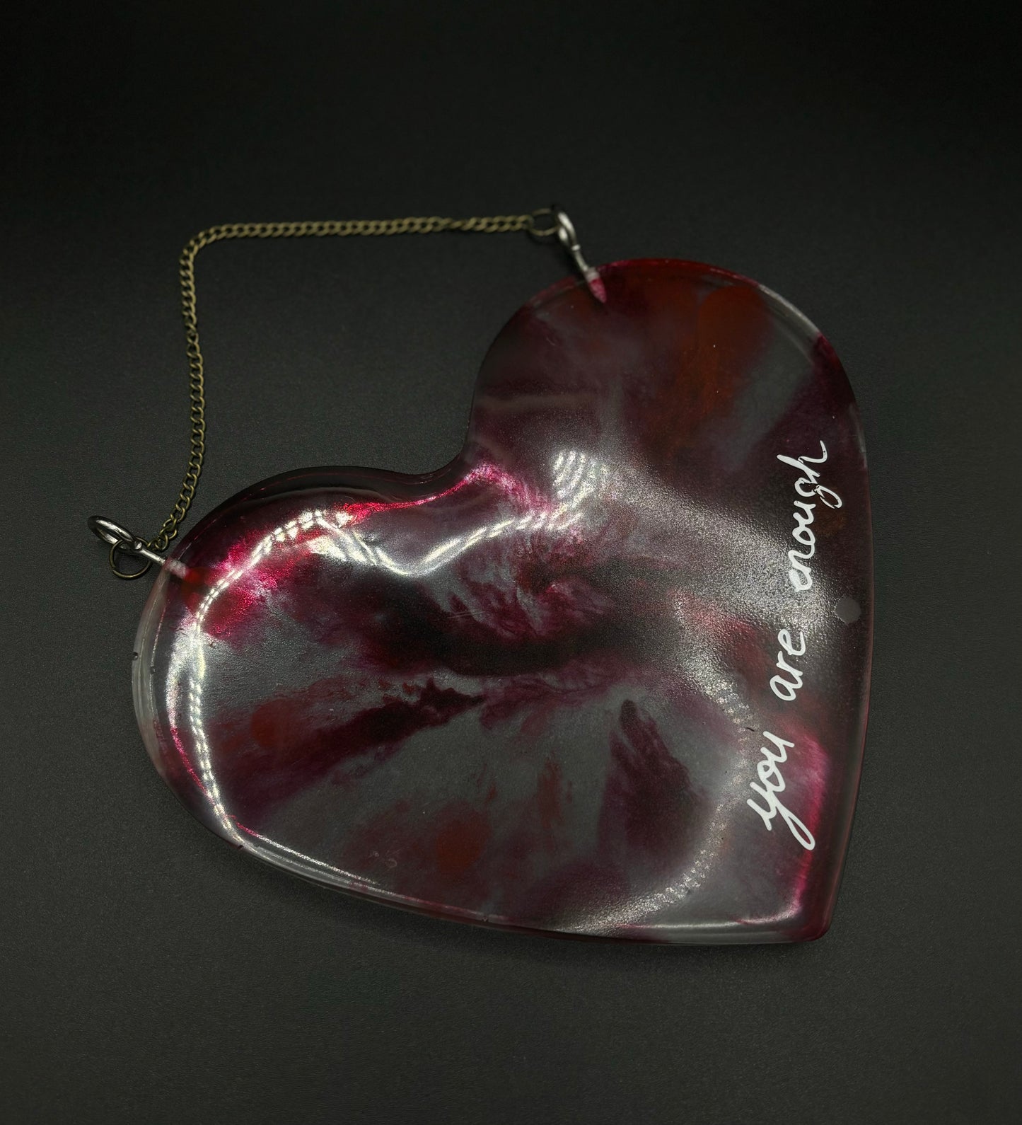 Resin Heart Medium