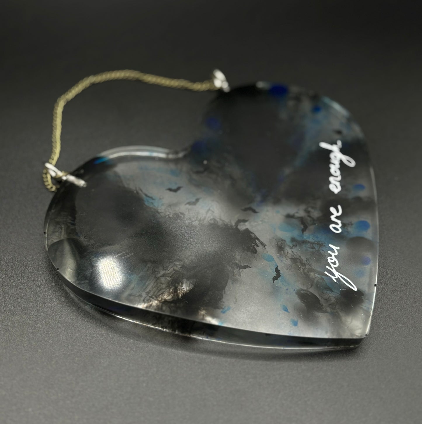 Resin Heart Medium