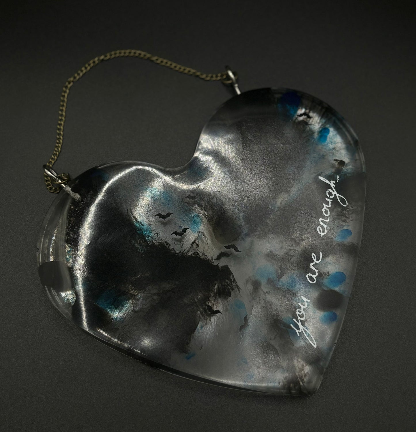 Resin Heart Medium