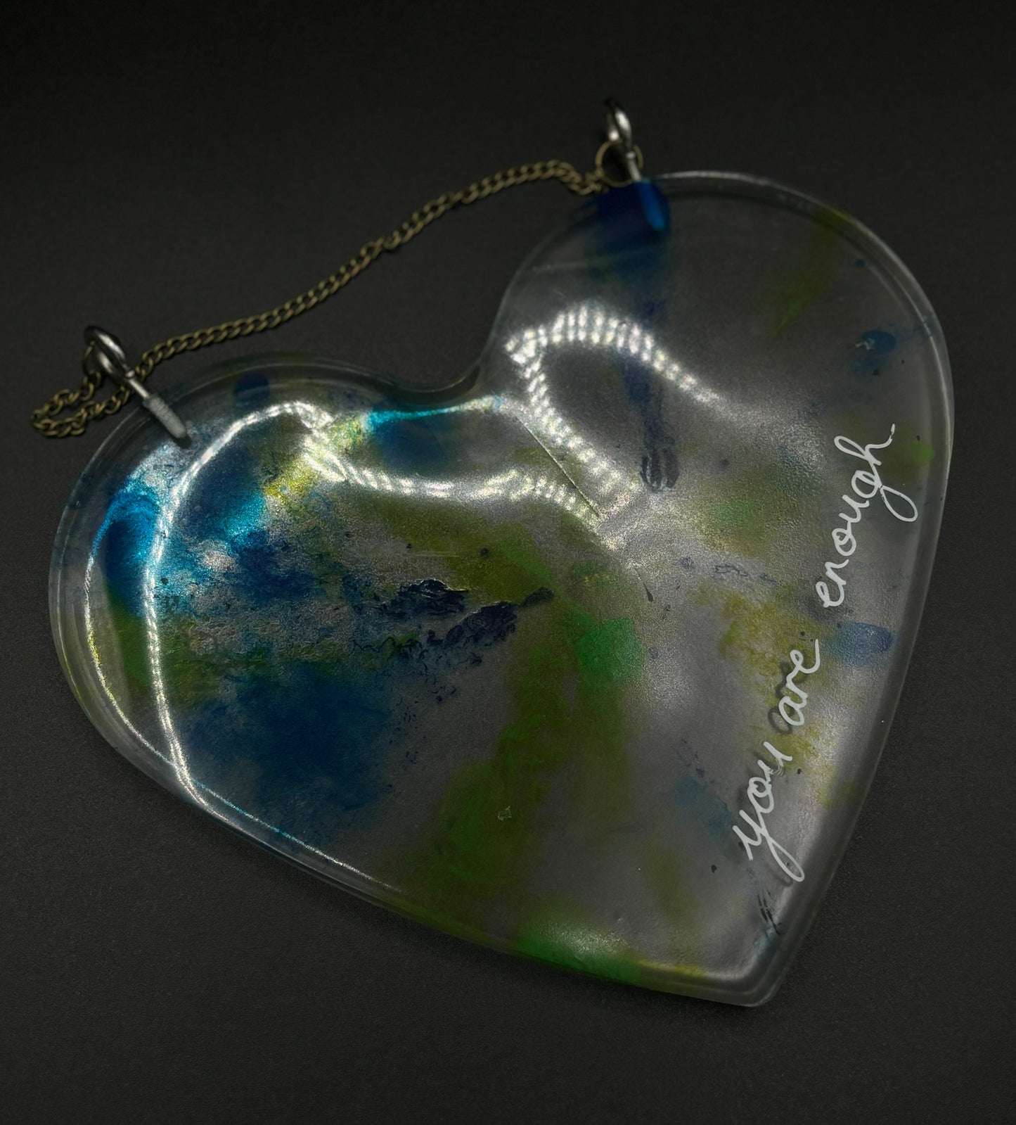 Resin Heart Medium