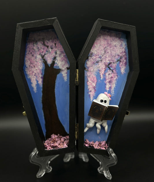 Wooden Coffin (cherry blossom)