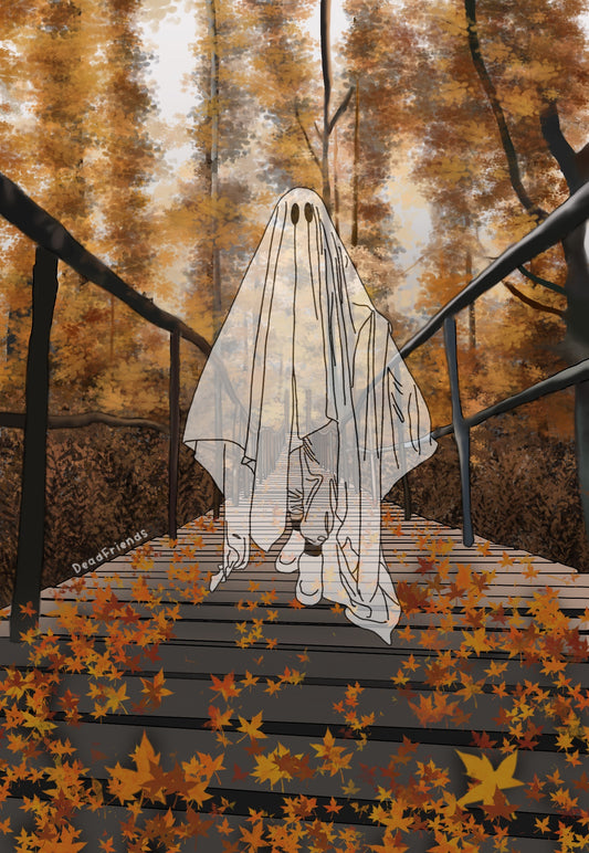 Autumn Ghost Art Print