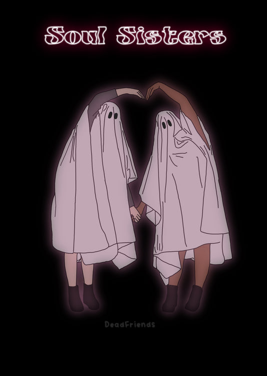 Soul Sister Ghost Art Print