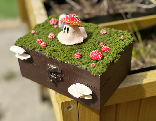 Mushroom Ghost Jewellery Box