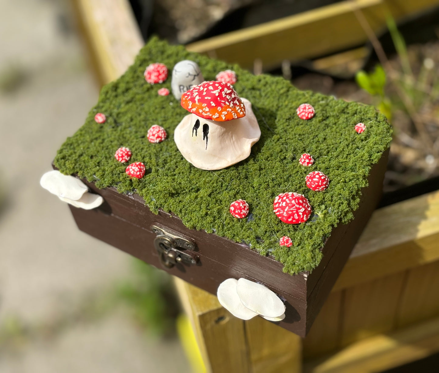 Mushroom Ghost Jewellery Box