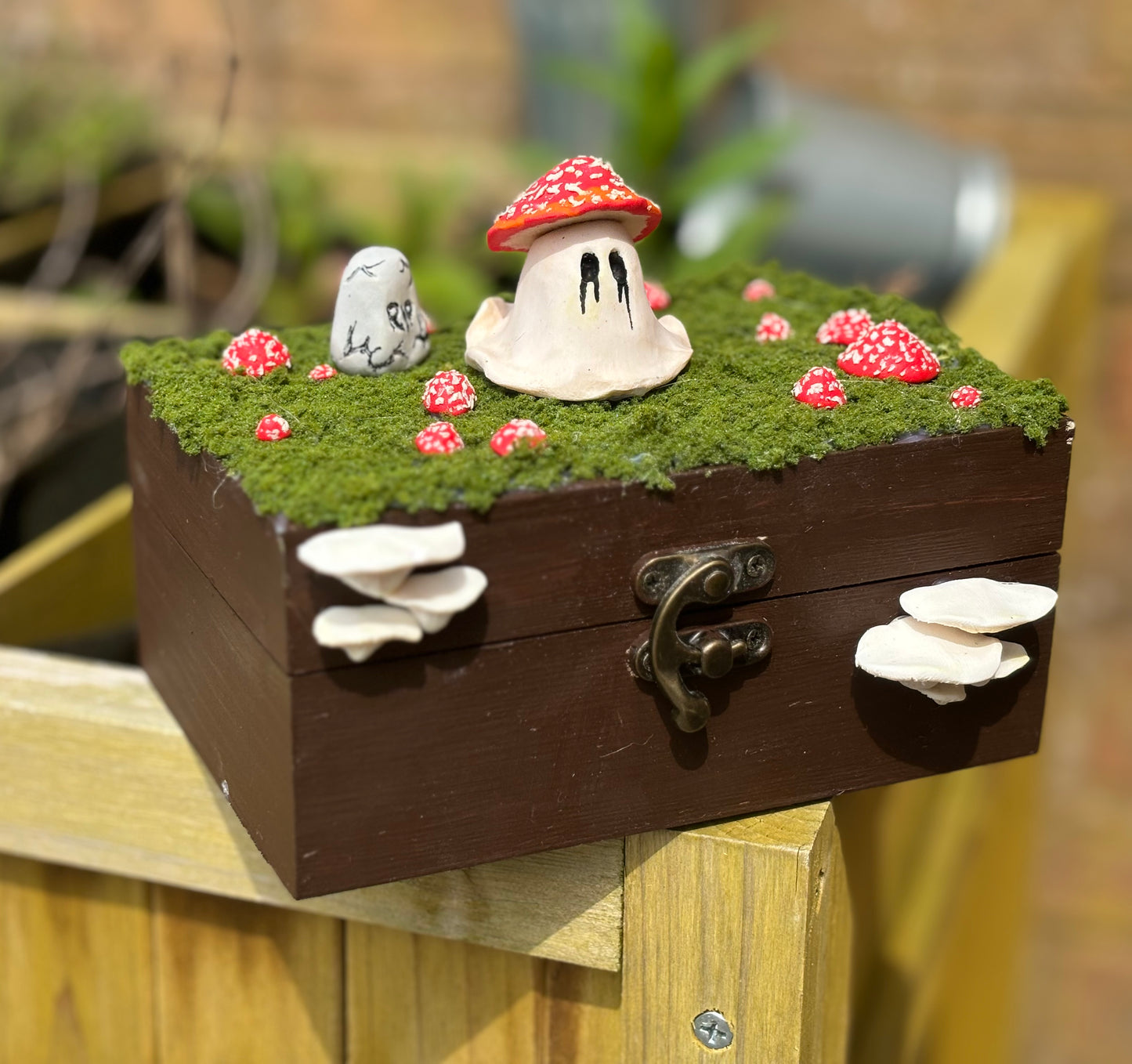 Mushroom Ghost Jewellery Box